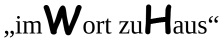 ImWort zuHaus